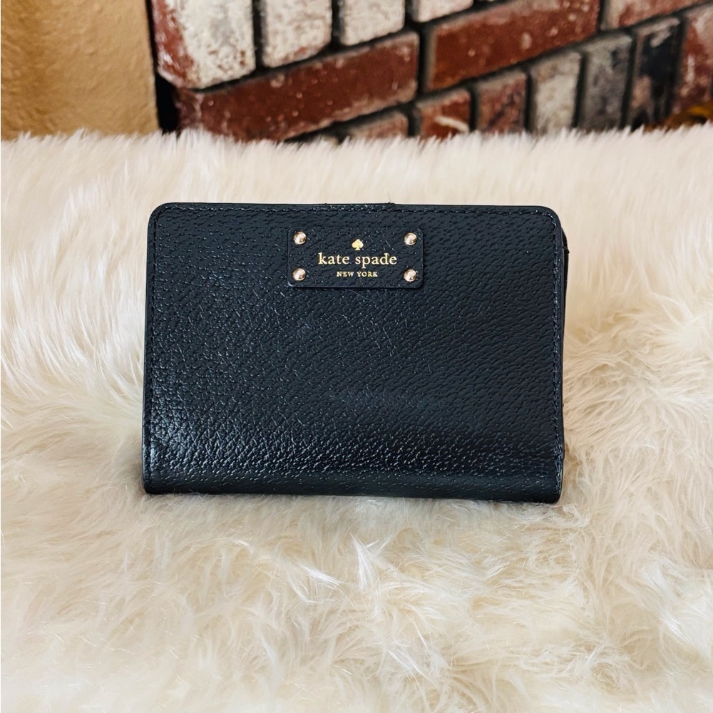 Kate Spade Black Leather Wallet